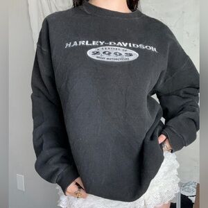 Vintage Harley Davidson ‘2003’ Embroidered Pullover Sweatshirt